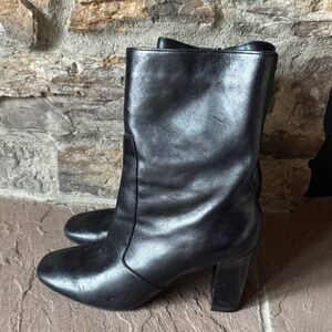 Rockport Black Heeled Boots